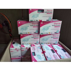 Khẩu trang y tế 4 lớp 1 hộp 50 cái