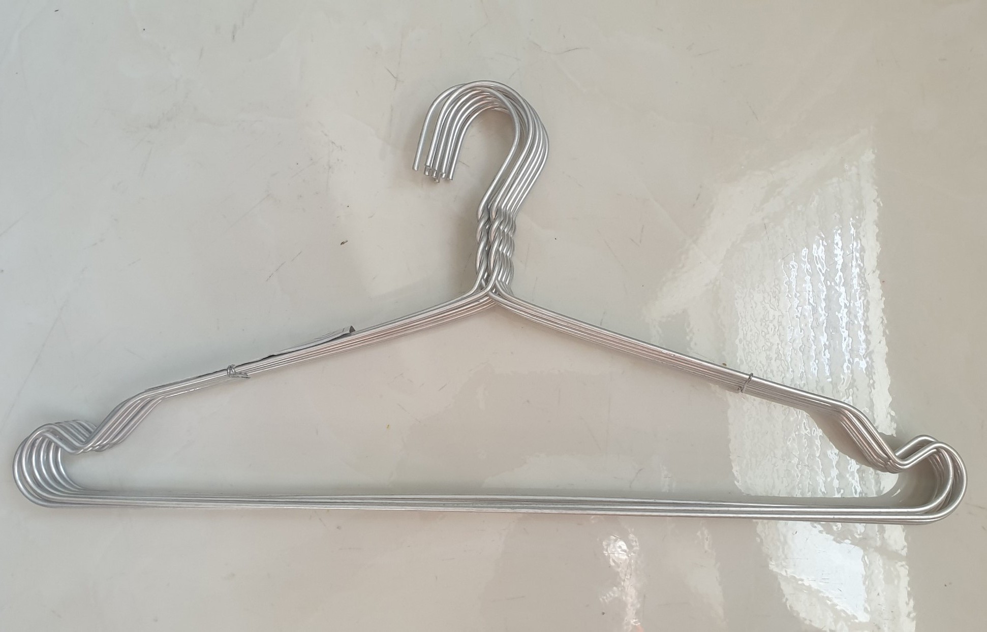 [HCM]Móc Nhôm Bền Chắc Treo Quần Áo Cao Cấp -  Xám Combo 10 Cái - Shop Thanh Loan