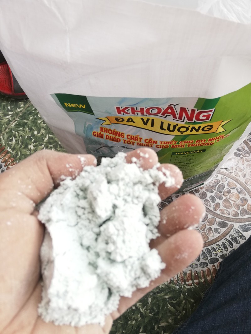 KHOÁNG ĐA VI LƯỢNG (CHO MÔI TRƯỜNG NUÔI ỐC)