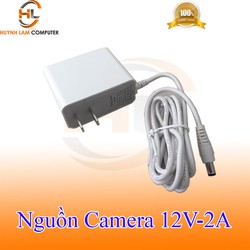 Nguồn Camera 12V-2A chuyên dùng cho camera (Trắng)