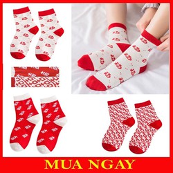 Set 3 Đôi Tất Happy New Year song hỉ đại cát