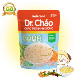 >> SO SÁNH GIÁ CHÁO TƯƠI DINH DƯỠNG DR.CHÁO GÓI 240G - BÒ ĐẬU HÀ LAN CÀ RỐT | Shopee Lazada Sendo Tiki | Nên mua ở đâu rẻ nhất 8 Cháo tươi dinh dưỡng Dr.Cháo gói 240g – Cá hồi đậu hà lan hạt sen của NutiFood