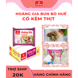 Bún Bò Huế Hoàng Gia 120g thùng 18 gói