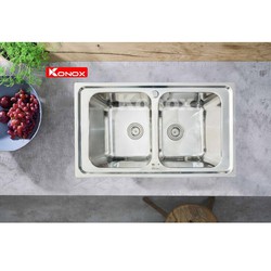 Chậu rửa 2 hố premium ks8650 2b - giá tốt