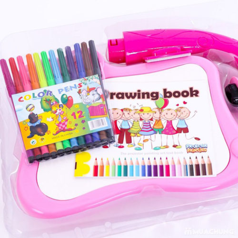 Đèn học - bàn vẽ cho bé