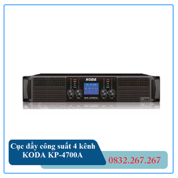 Cục đẩy công suất 4 kênh Koda KP-4700A