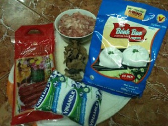 Bột làm bánh bao MIKKO 1Kg