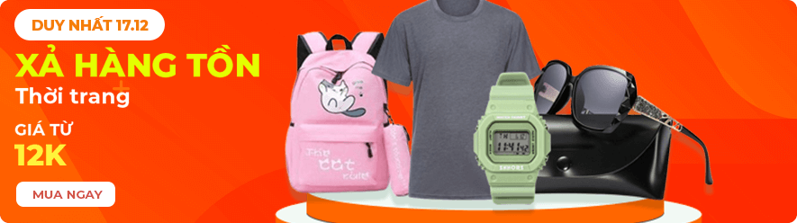 17.12 - XẢ HÀNG TỒN