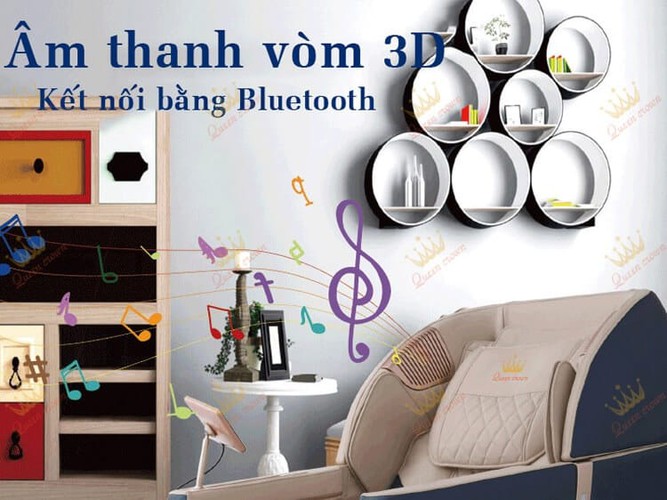 Ghế massage Queen Crown QC CX6 12 Ghe Massage Queen Crown Qc Cx6 3