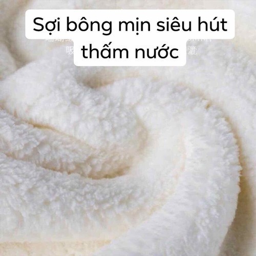 Khăn quấn ủ tóc, trùm tóc, ráo nước giúp tóc mau khô siêu tốc My Love - màu ngẫu nhiên