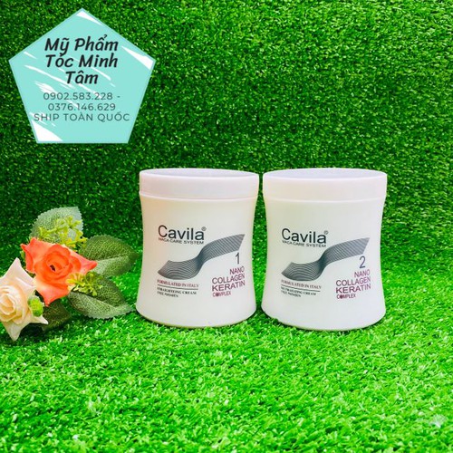 KEM DUỖI TÓC PHỦ LỤA PHỤC HỒI CAO CẤP CAVILA