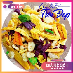 Trái Cây Thập Cẩm Sấy Khô hủ Pet 300g - Trai Đẹp Snacks