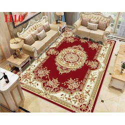 Thảm Lì Trải Sàn Thảm Lì Mặt Đế Chống Trượt Mềm Mịn 1m2x1m6