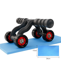 >> SO SÁNH GIÁ MÁY TẬP BỤNG NỮ | Shopee Lazada Sendo Tiki 56 Con Lăn Tập Cơ Bụng ABPRO 4 Bánh Cho Nam Nữ TẶNG Kèm Thảm Lót Sàn