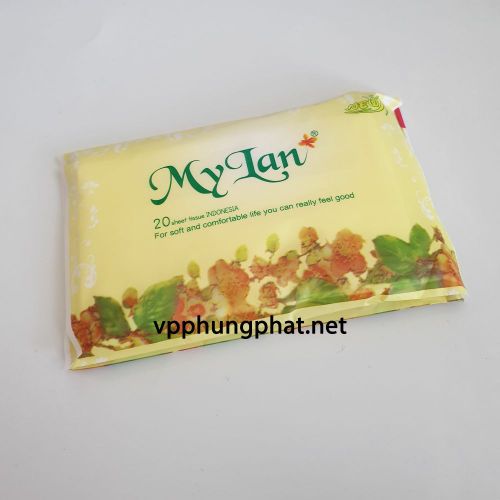 Hình ảnh Combo 2 Lốc Khăn Giấy Khô My Lan (30 Gói)