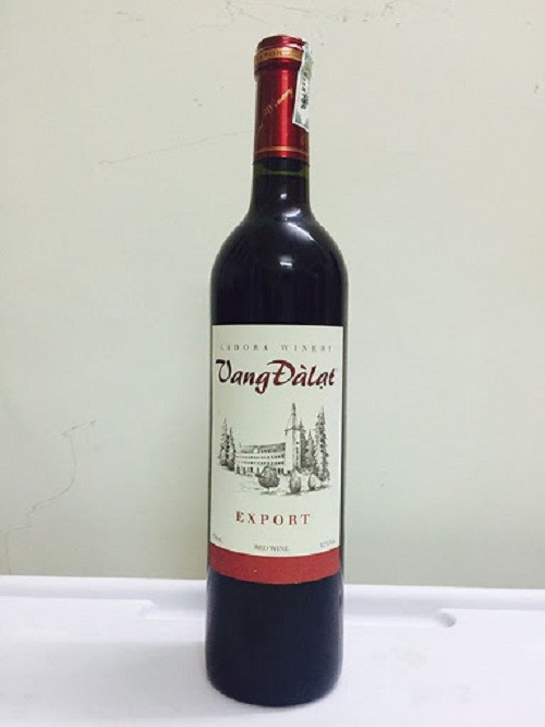 Rượu Vang Đà Lạt Export Red Wine