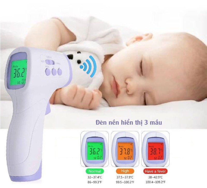 SIÊU RẺ VỚI SÚNG ĐO THÂN NHIỆT NHIỆT ĐỘ NHIỆT KẾ HỒNG NGOẠI LOẠI TỐT ĐO CHÍNH XÁC CHẤT LƯỢNG CAO