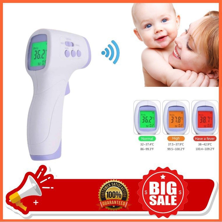 SIÊU RẺ VỚI SÚNG ĐO THÂN NHIỆT NHIỆT ĐỘ NHIỆT KẾ HỒNG NGOẠI LOẠI TỐT ĐO CHÍNH XÁC CHẤT LƯỢNG CAO