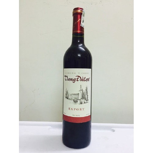 Rượu Vang Đà Lạt Export Red Wine