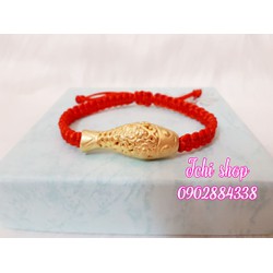 vòng tay cá chép bạc - kèm ảnh thật