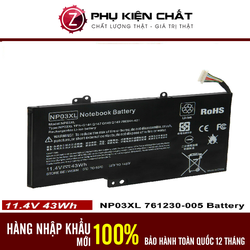 Pin cho Laptop HP Pavilion. X360 13-A HP Envy. 15-U HP Pavilion. x360 11-K Mã pin NP03XL Hàng Nhập Khẩu
