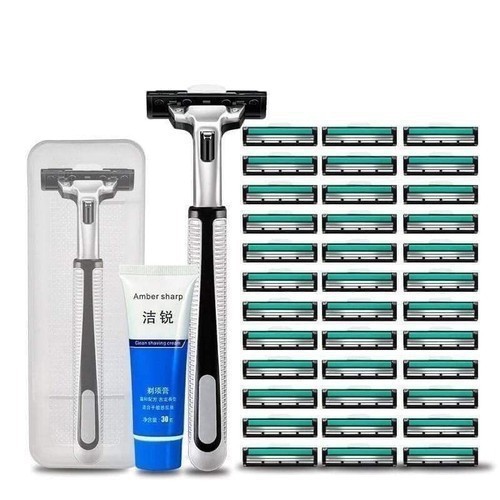 BỘ 3 MÓN CẠO DÂU VỚI 36 LƯỠI DAO CẠO GIÁ SIÊU SỐC - 12193 1