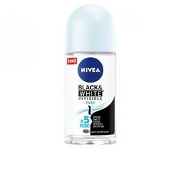 Lăn Khử Mùi Nữ Nivea Black & White Pure 25ML