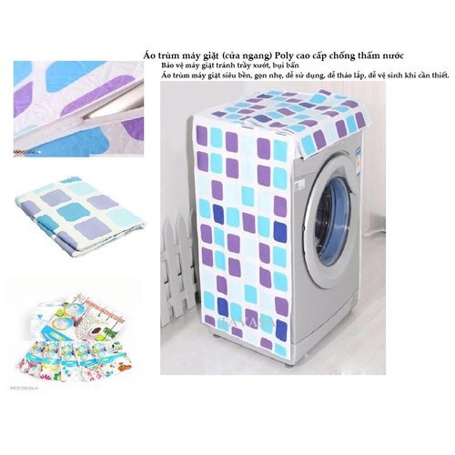 khăn trùm máy giặt của ngang CỬA TRƯỚC