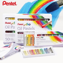 Sáp dầu Pentel Oil Pastels (12 đến 50 màu)