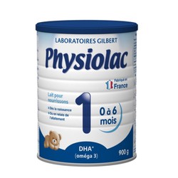 Sữa bột physiolac số 1 900g của Pháp
