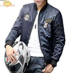 >> BÁO GIÁ ÁO KHOÁC BOMBER NAM KHÓA ĐỒNG 3 LỚP LÓT BÔNG DÁNG PILOT SÀNH ĐIỆU | Shopee Lazada Sendo Tiki mới nhất 43 Áo khoác bomber nam kiểu pilot MA1 mặc được 2 mặt chần bông dày mặc ấm - AK2005