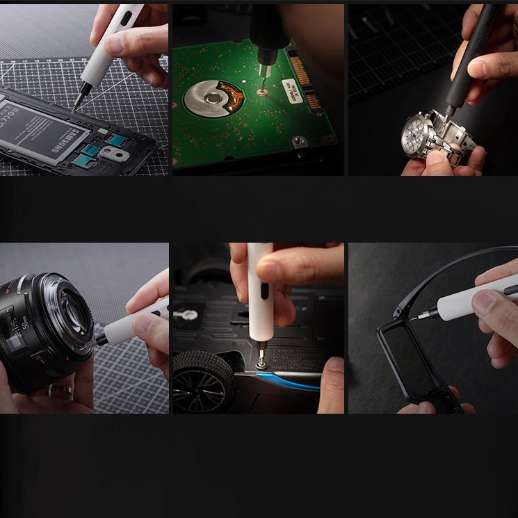 Hot Vít Điện Mini Tam Giác LAPTOP Tháo Lắp Kê Điện Thoại Dụng Cụ Sửa Chữa đa năng nhỏ gọn cho thợ điện tử chuyên nghiệp - VDMNI 5