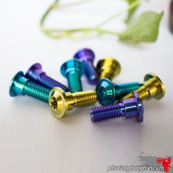 Ốc đĩa Titanium Gr5 8li25 Có Gờ thông dụng cho tất cả các loại xe (Sonic, Raider, Winner, Ex,...) Ốc đĩa Titanium Gr5 8li25 Có Gờ thông dụng cho tất cả các loại xe (Sonic, Raider, Winner, Ex,...)