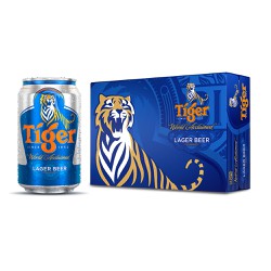 Bia Tiger xanh 330ml Thùng 24 Lon