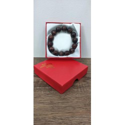 Vòng tay phong thủy đá mắt cọp đỏ 14 ly, vòng tay đá, vòng tay chuỗi hạt