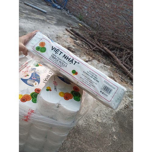1 Bịch 10 Cuộn Giấy Vệ Sinh VIỆT NHẬT Không Lõi