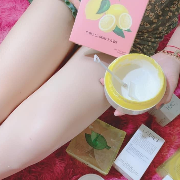 Kem body Lemon - Whitening body cream