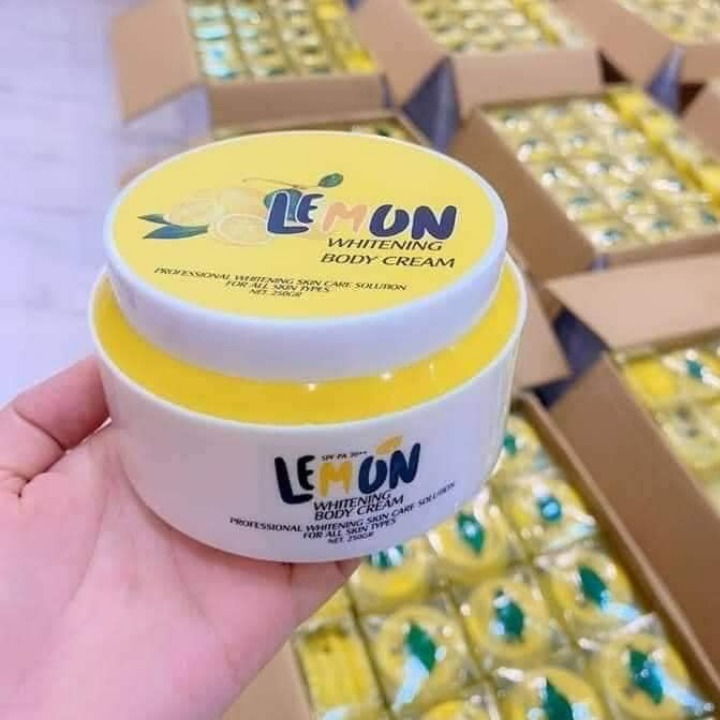 Kem body Lemon - Whitening body cream