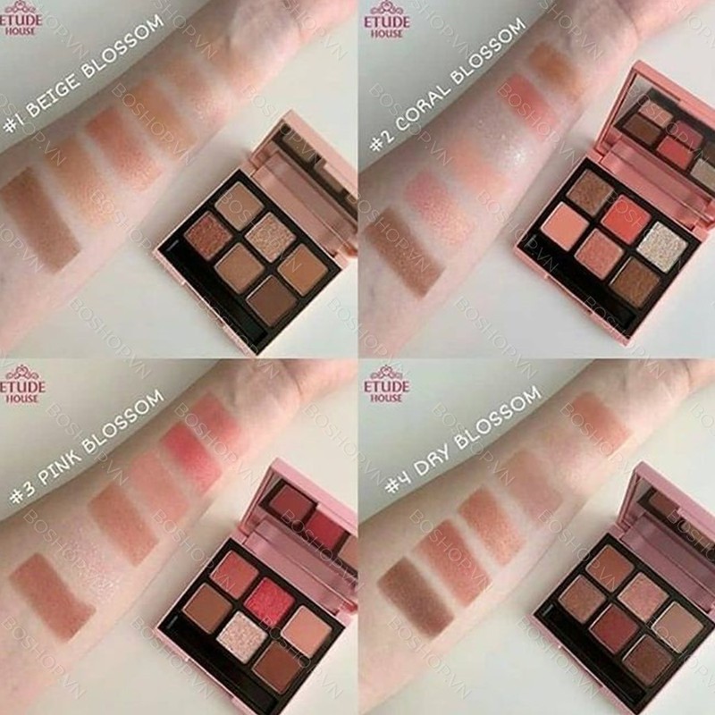 BẢNG MÀU MẮT 6 Ô ETUDE HEART BLOSSOM 3.6GR CHÍNH HÃNG