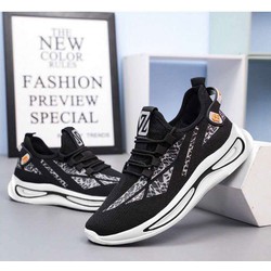 >> BÁO GIÁ GIÀY SNEAKER NAM ĐẾ CAO SU SIÊU NHẸ G03 | Shopee Lazada Sendo Tiki mới nhất 81 Giày Sneaker Nam Vải Dệt Thoáng Khí, Giày Chạy Bộ Đế Cao Su Siêu Êm G174