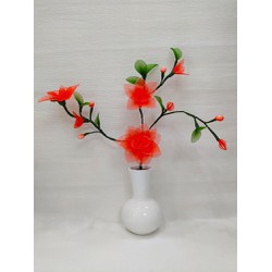 Hoa vải voan trang trí