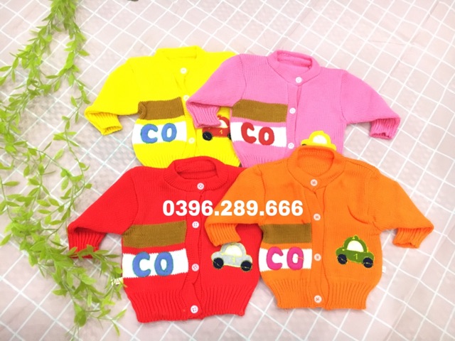 Áo len Đan  áo len mềm cho bé  sơ sinh-8kg