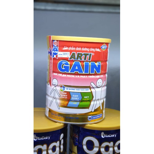 SỮA ARTI GAIN ĐỎ CHO TRẺ CHẬM LỚN (900G)