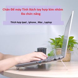 Đế Tản Nhiệt máy Tính Xách tay hợp kim nhôm