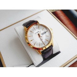 ĐỒNG HỒ NAM CHÍNH HÃNG Ci.ti.zen BF2018-01A DÂY DA NIỀN MẠ VÀNG