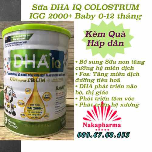 Sữa DHA IQ COLOSTRUM BABY
