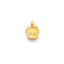 Mặt dây Vàng 24K Kim Sửu – Tặng dây chuyền vải miễn phí – Ancarat – AG9992.M002.016