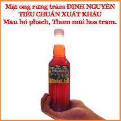 Mật Ong Hoa Tràm Định Nguyên 500ml [ĐƯỢC KIỂM HÀNG] 40349508