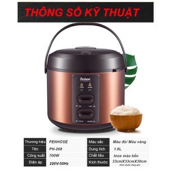 Nồi cơm điện Penhose