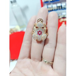 Nhẫn cóc đỏ 999